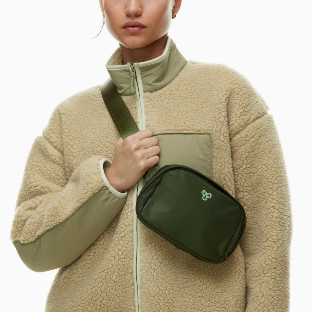 TNA Olive Green Crossbody Bag